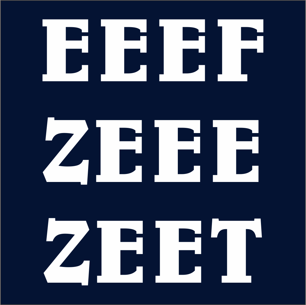 EEEF ZEEE ZEET