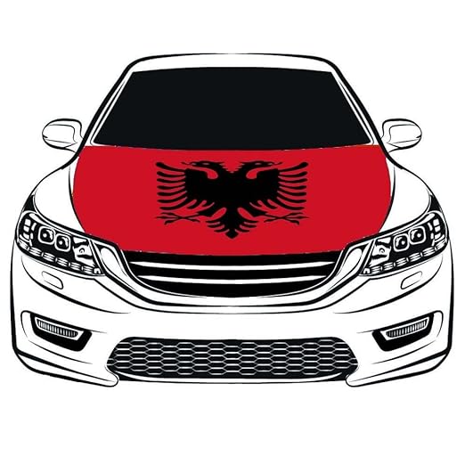 Albania bonnet flag