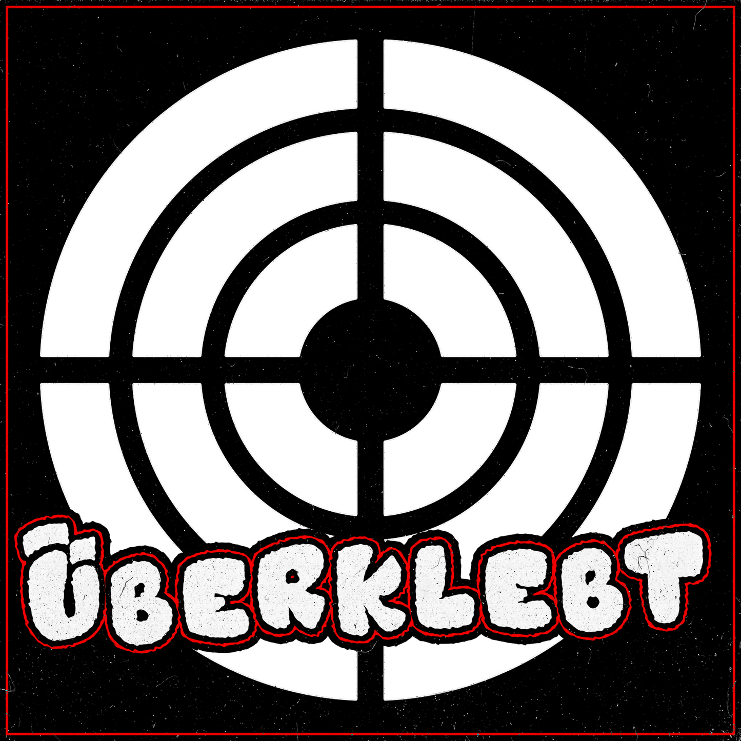 Überklebt
