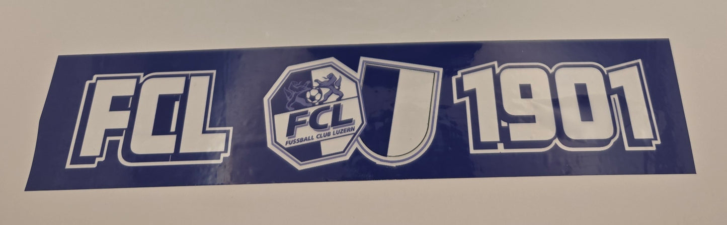 FC Luzern – Klebeband in blau-weiss