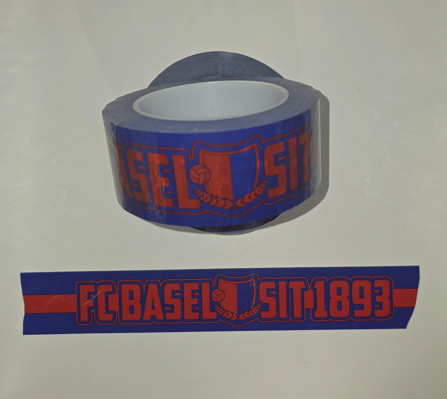 FC Basel – Klebeband in rot-blau