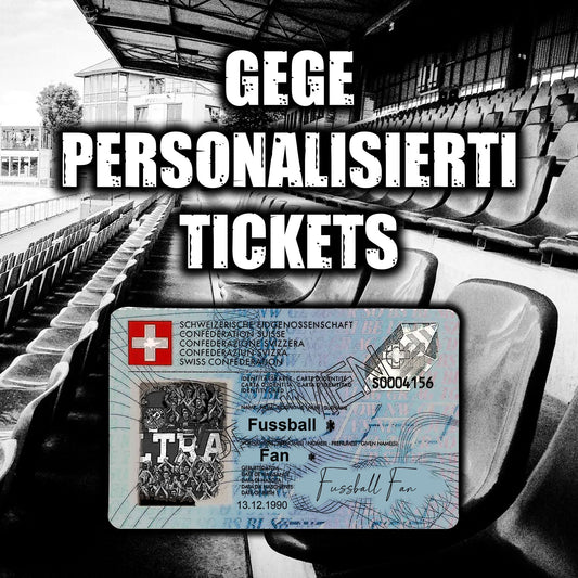 Gege Personalisierti Tickets