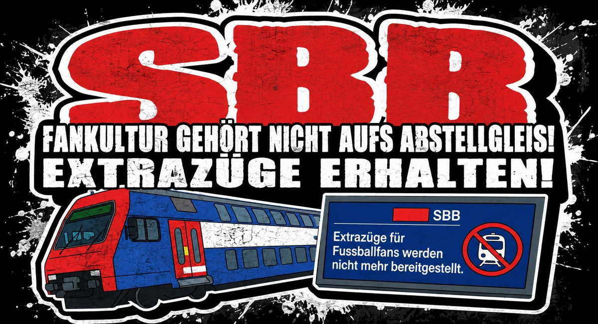 SBB Fankultur gehört nicht aufs Abstellgleis !