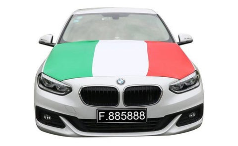 Italien Motorhaubenflagge