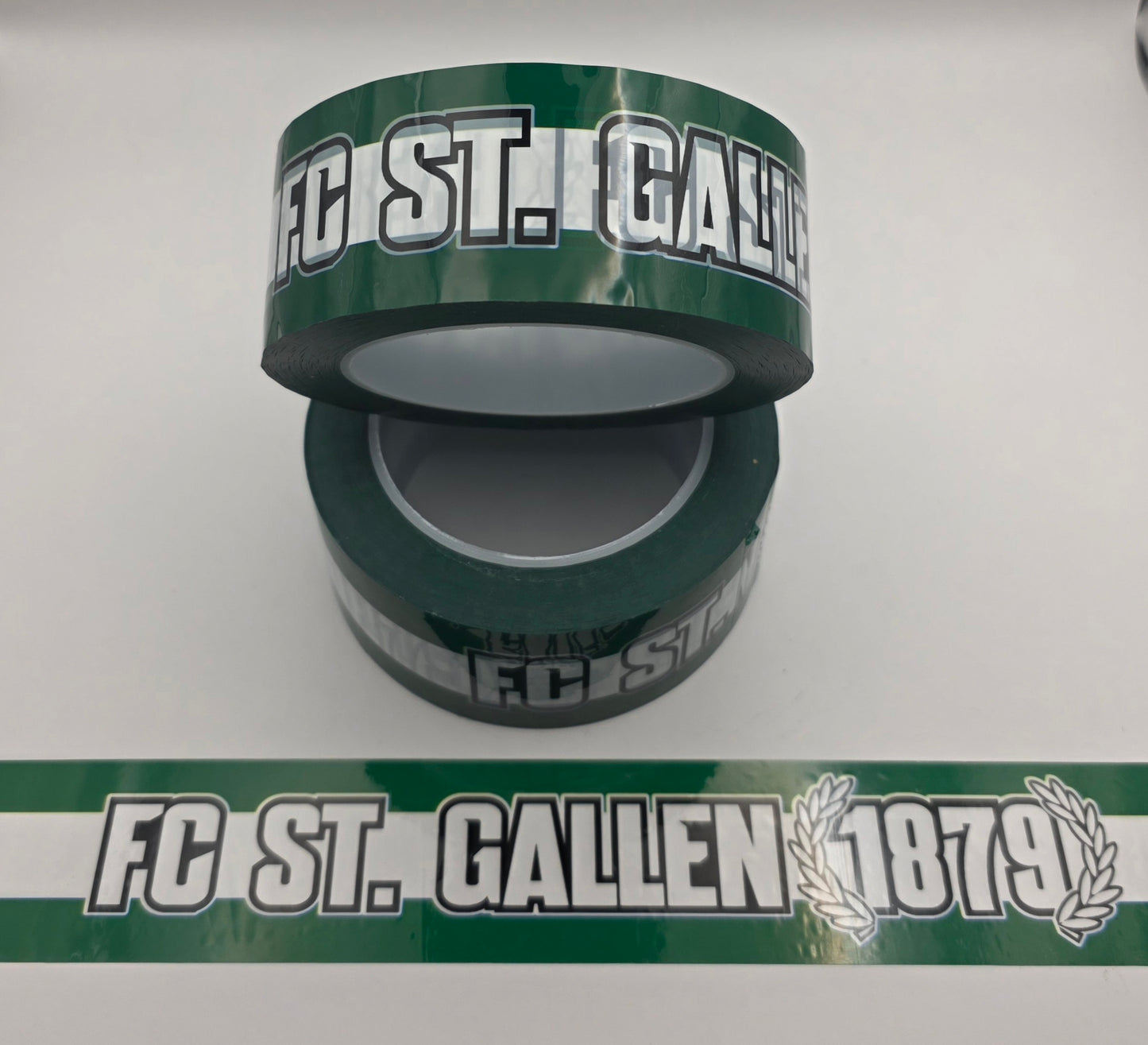 FC St. Gallen 1879 – Klebeband in Grün-Weiss