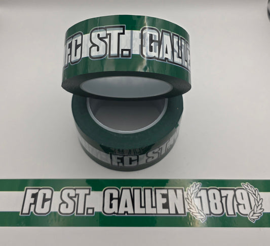FC St. Gallen 1879 – Klebeband in Grün-Weiss