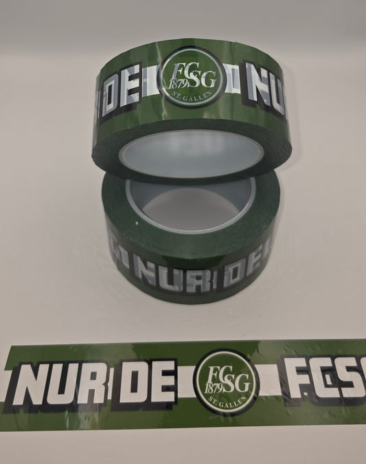 FC St. Gallen 1879 – Klebeband in Grün-Weiss