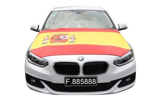 Spanien Motorhaubenflagge